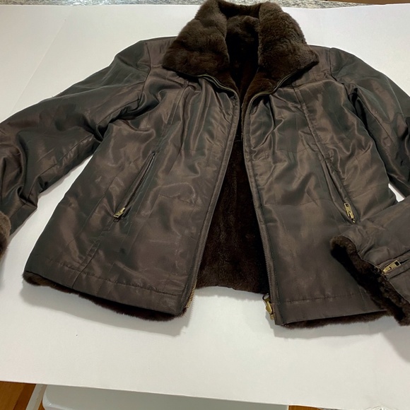 COPY - REVERSIBLE WATER REPELLENT SHEARD MINK FUR COAT, from NEIMAN MARCUS - Picture 9 of 11